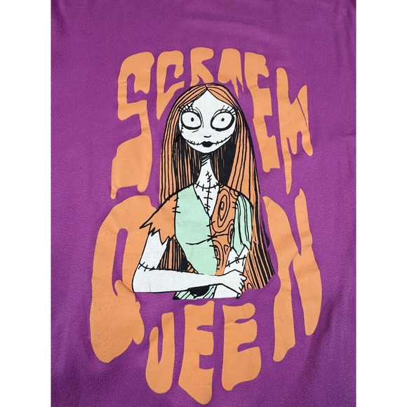 Disney Nightmare Before Christmas Sally Screen Queen Sleepwear Dress Purple  S - Picture 2 of 12